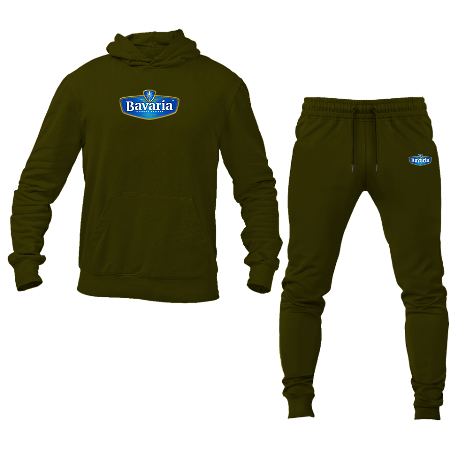 Men's Bavaria Logo Hoodie Joggers Set