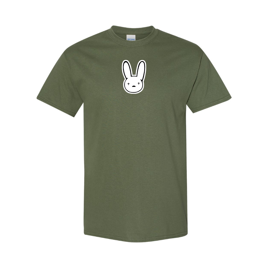Men's Bad Bunny Logo Cotton T-Shirt