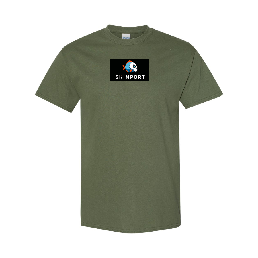 Men's Skinport Logo Cotton T-Shirt