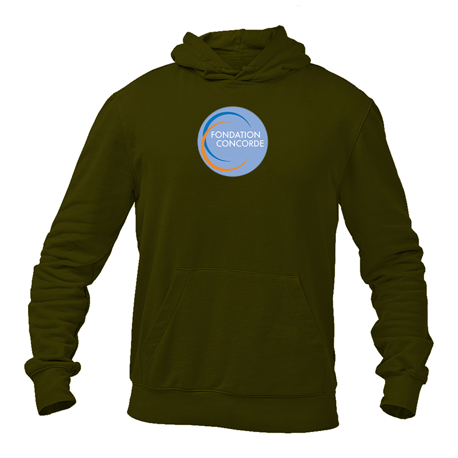 Men's Fondation Concorde Logo Pullover Hoodie