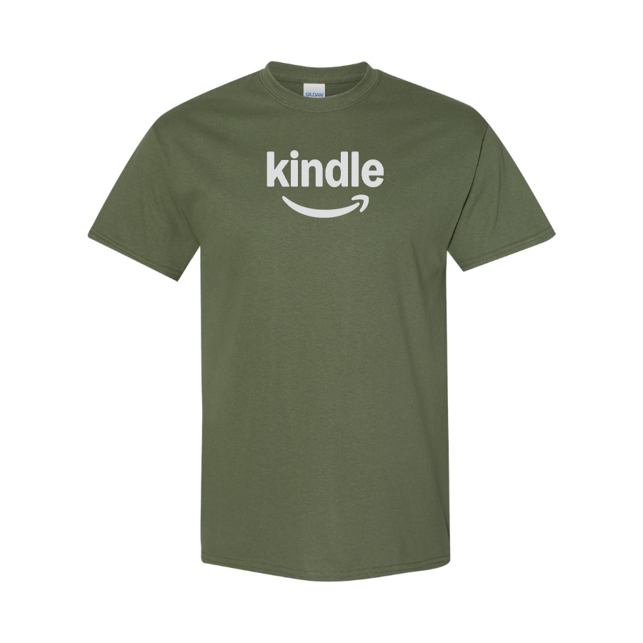 Men's Amazon Kindle Logo Cotton T-Shirt