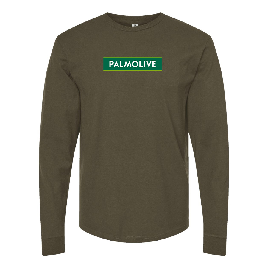 Men's Palmolive Logo Cotton Long Sleeve T-Shirt