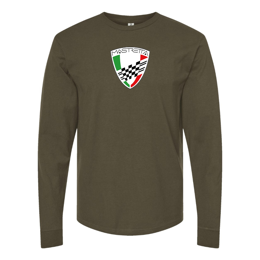 Men's Mastretta Logo Cotton Long Sleeve T-Shirt