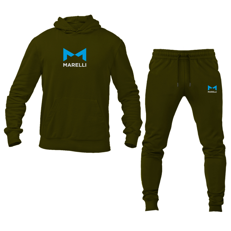 Men's Magneti-Marelli Logo Hoodie Joggers Set