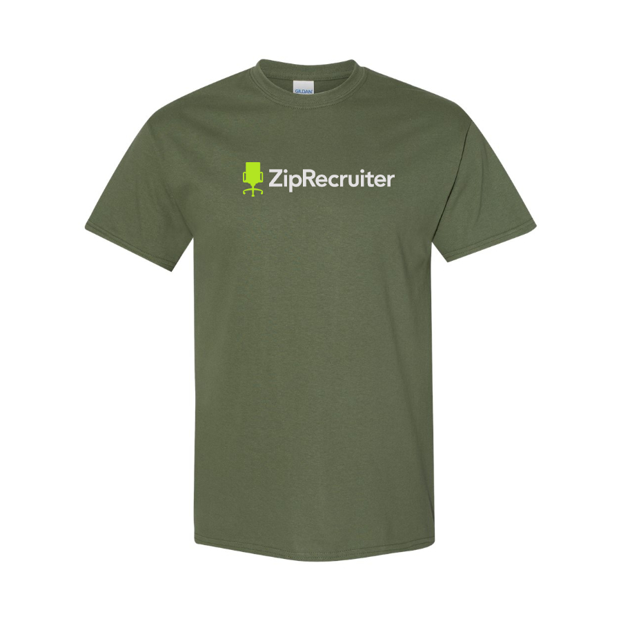 Men's  ZipRecruiter Logo Cotton T-Shirt