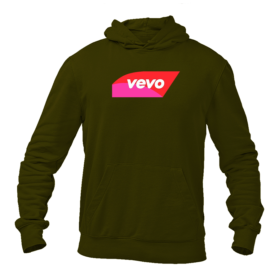 Men's Vevo Thumbnail Banner Logo Pullover Hoodie