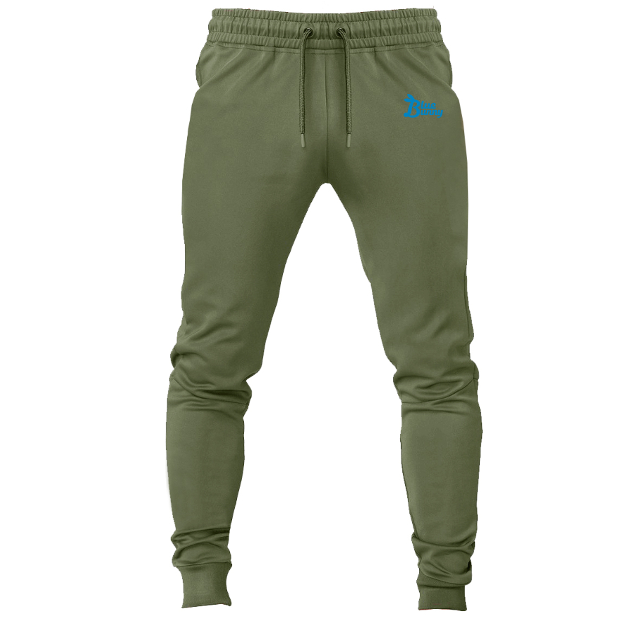 Men's Blue Bunny Logo Sweatpants Joggers