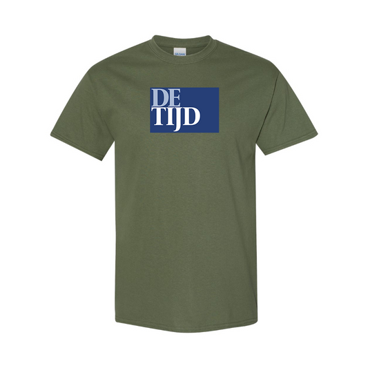Men's De Tijd   Cotton T-Shirt