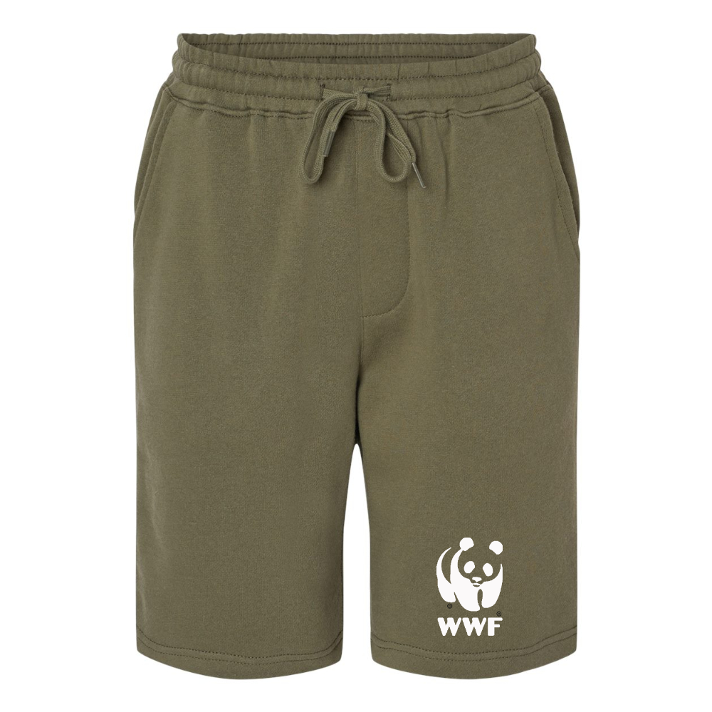 Men's  WWF Independent Trading Co Midweight Fleece Short