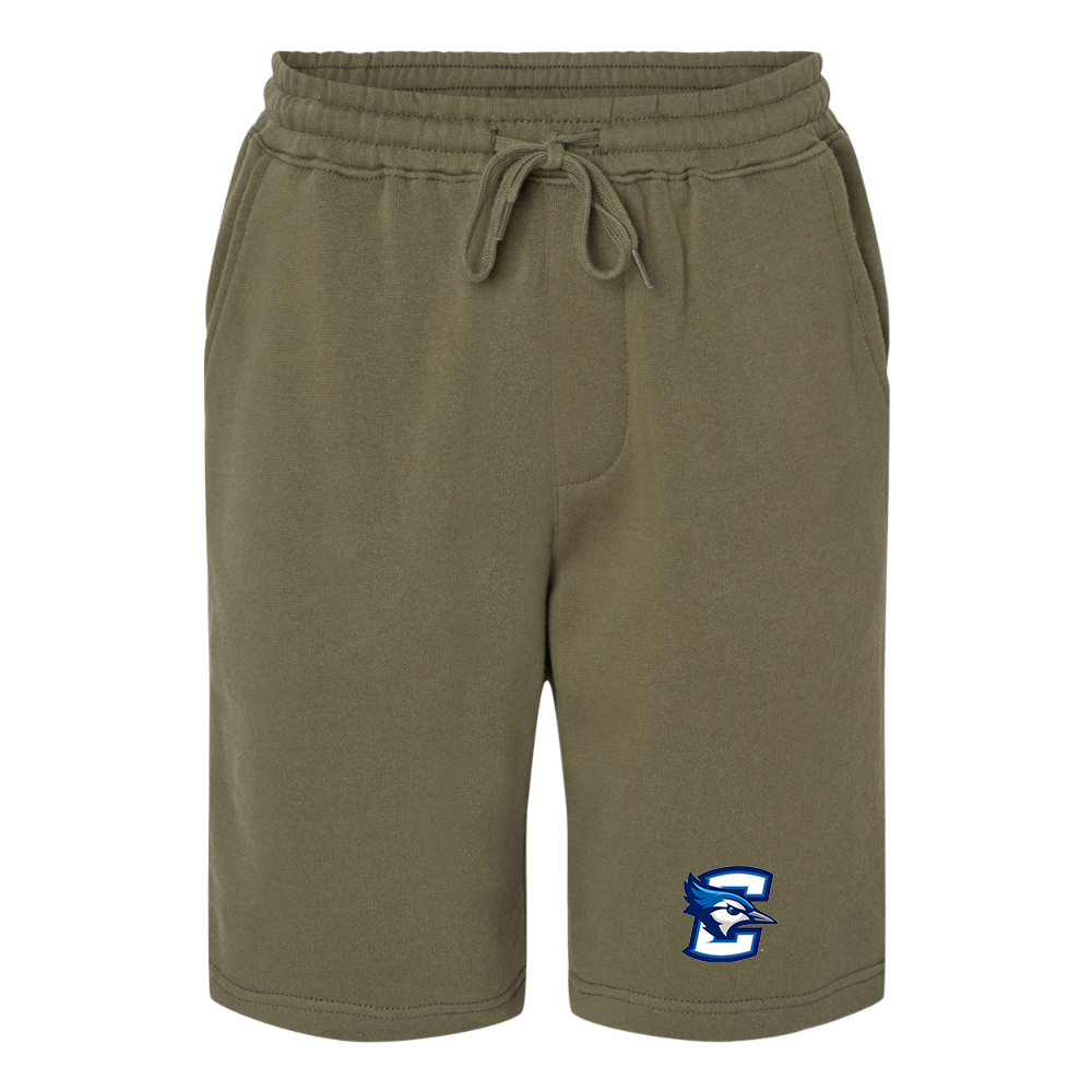 Men's  Creighton Bluejays Independent Trading Co Midweight Fleece Short