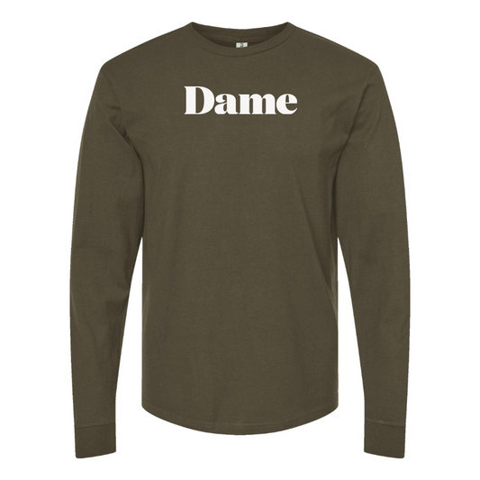 Men's Dame Products Cotton Long Sleeve T-Shirt