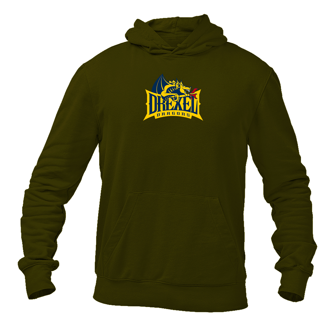 Men's  Drexel Dragons Heavy Blend Hooded Sweatshirt