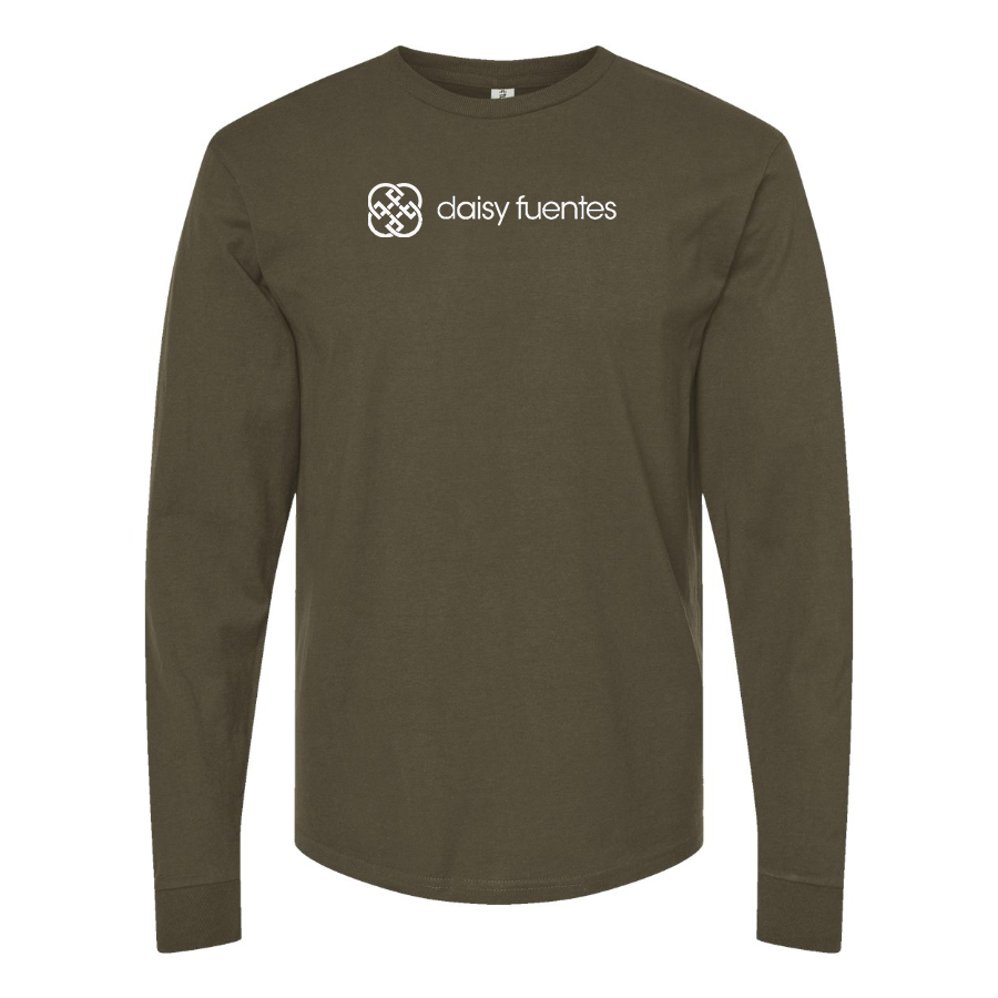 Men's  Daisy Fuentes   Cotton Long Sleeve T-Shirt