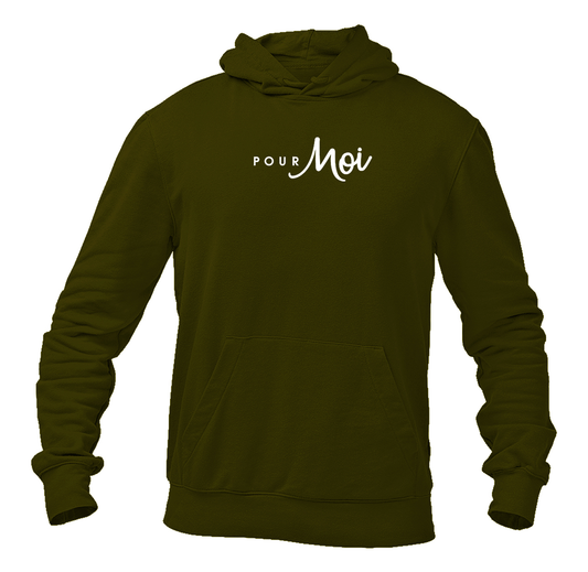 Men's Pour Moi Logo  Pullover Hoodie