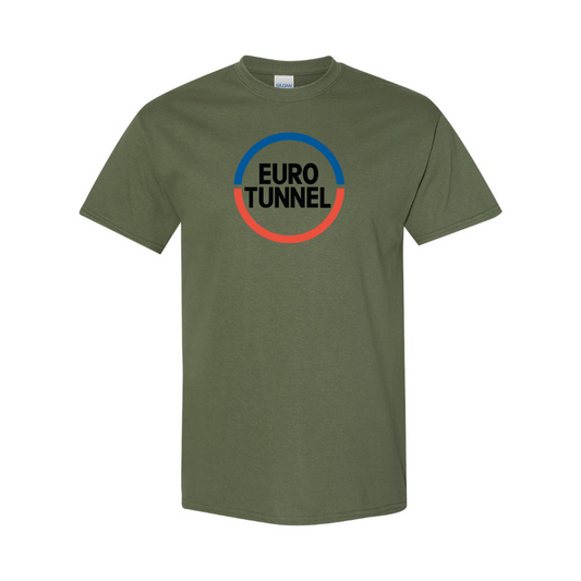 Men's  Eurotunnel  Logo Cotton T-Shirt
