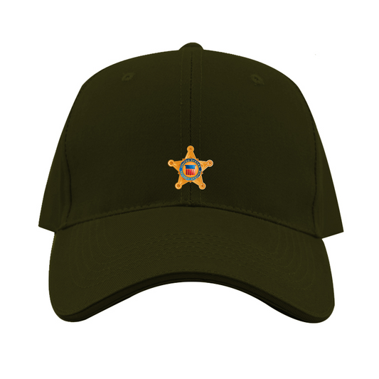 Secret Service Star Logo  Dad Baseball Cap Hat