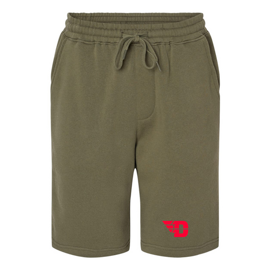 Men's Dayton Flyers Independent Trading Co Midweight Fleece Short