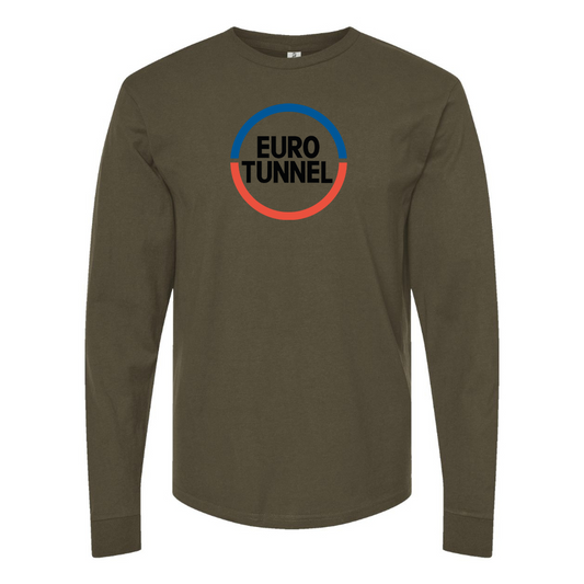 Men's   Eurotunnel   Logo Cotton Long Sleeve T-Shirt