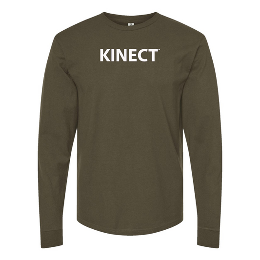 Men's Kinect Logo  Cotton Long Sleeve T-Shirt