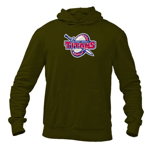 Men's Detroit Titans  Softstyle Midweight Hooded Sweatshirt