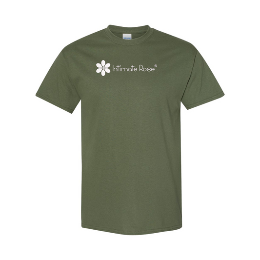 Men's  Intimate Rose Logo  Cotton T-Shirt