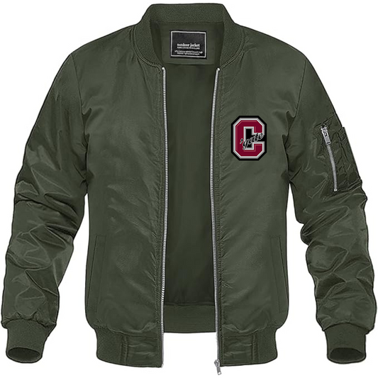 Men's Colgate Raiders  Lightweight Bomber Jacket Windbreaker Softshell Varsity Jacket Coat