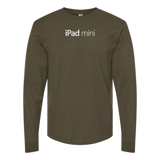 Men's iPad Mini Logo  Cotton Long Sleeve T-Shirt