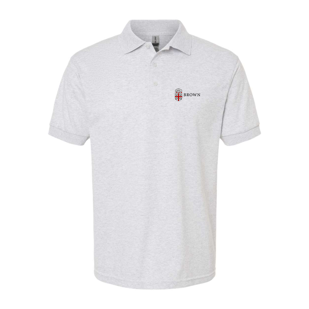 Men's  Brown University Dry Blend Jersey Polo
