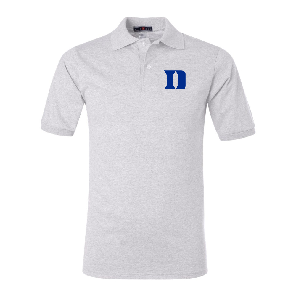 Men's Duke Blue Devils JERZEES  SpotShield polo