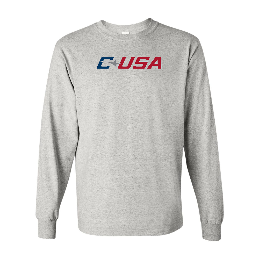 Men's  Conference USAl Gildan Heavy Cotton Long Sleeve T-Shirt