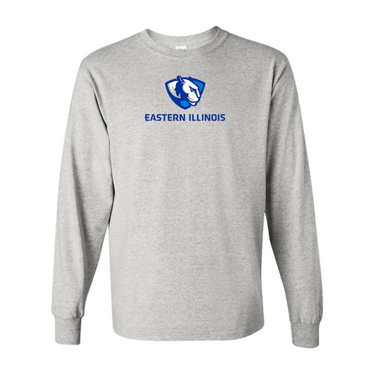 Men's Eastern Illinois Panthers Gildan Heavy Cotton Long Sleeve T-Shirt