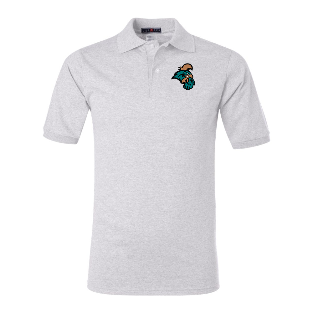 Men's  Coastal Carolina Chanticleers  JERZEES  SpotShield polo