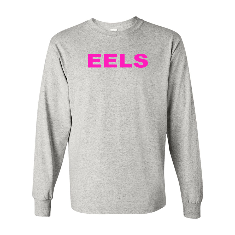Men's Eels Gildan Heavy Cotton Long Sleeve T-Shirt