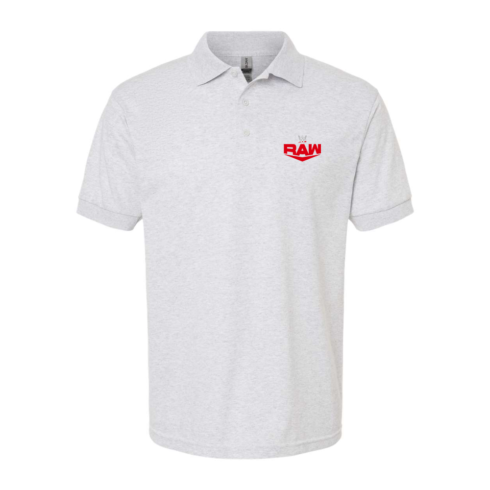 Men's  WWE Raw    Dry Blend Jersey Polo