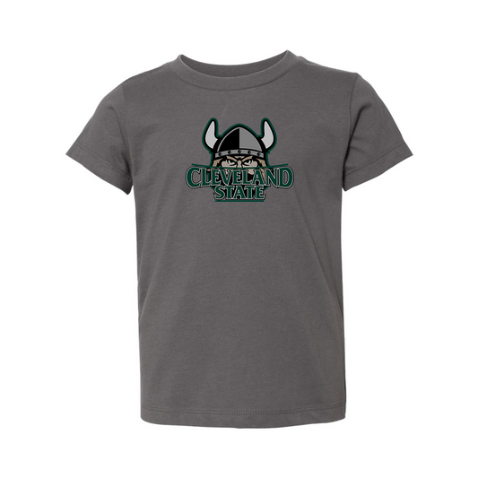 Cleveland State Vikings BELLA  CANVAS Toddler Jersey Tee