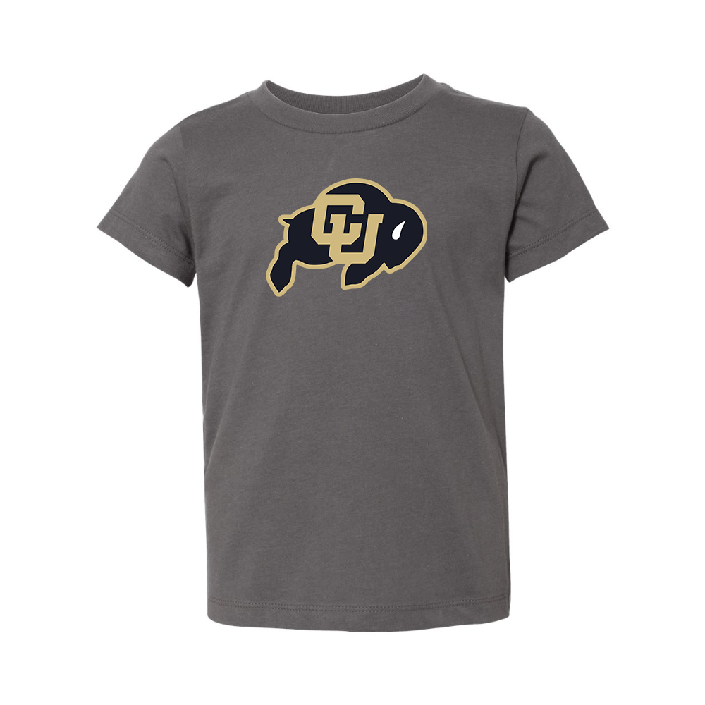 Colorado Buffaloes  BELLA  CANVAS Toddler Jersey Tee