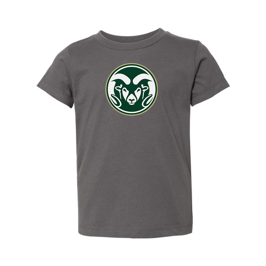 Colorado State Rams BELLA  CANVAS Toddler Jersey Tee