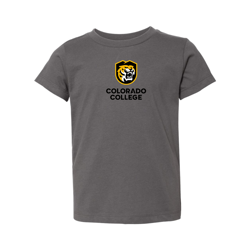 Colorado College Tigers BELLA  CANVAS Toddler Jersey Tee