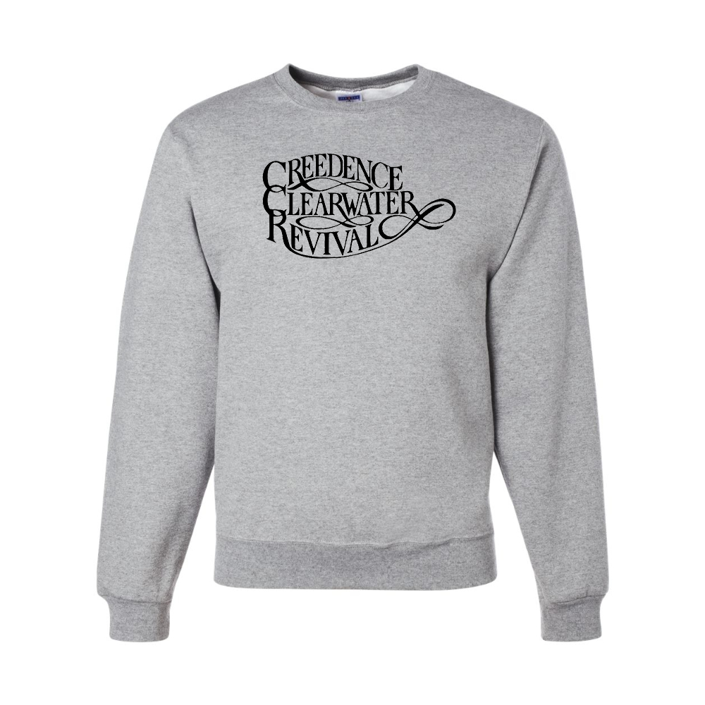 Men's Creedence Clearwater Revival JERZEES NuBlend Crewneck Sweatshirt