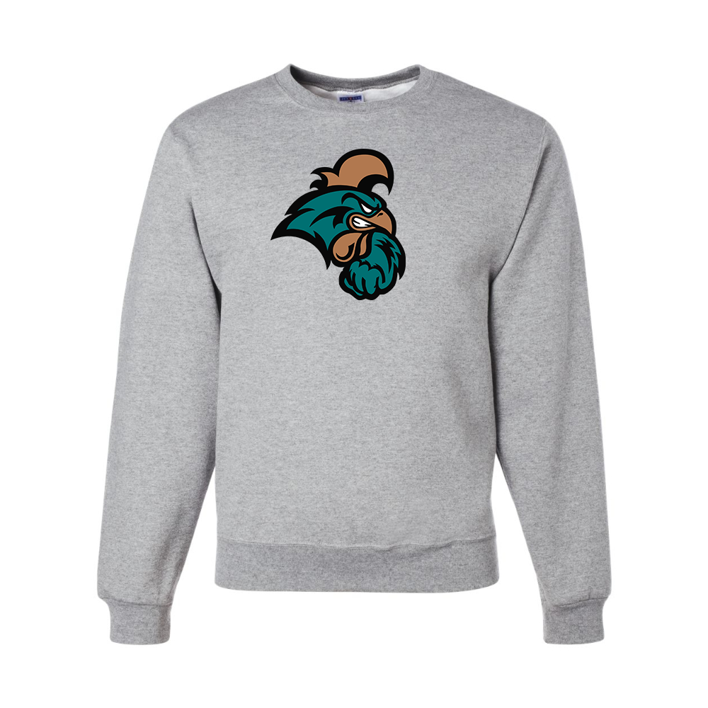 Men's  Coastal Carolina Chanticleers JERZEES NuBlend Crewneck Sweatshirt