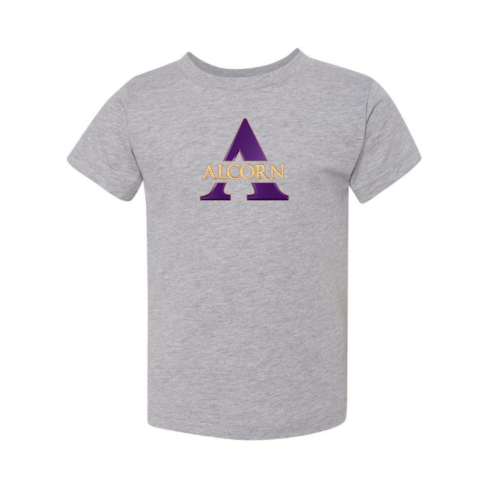 Alcorn State Braves  BELLA  CANVAS Toddler Jersey Tee