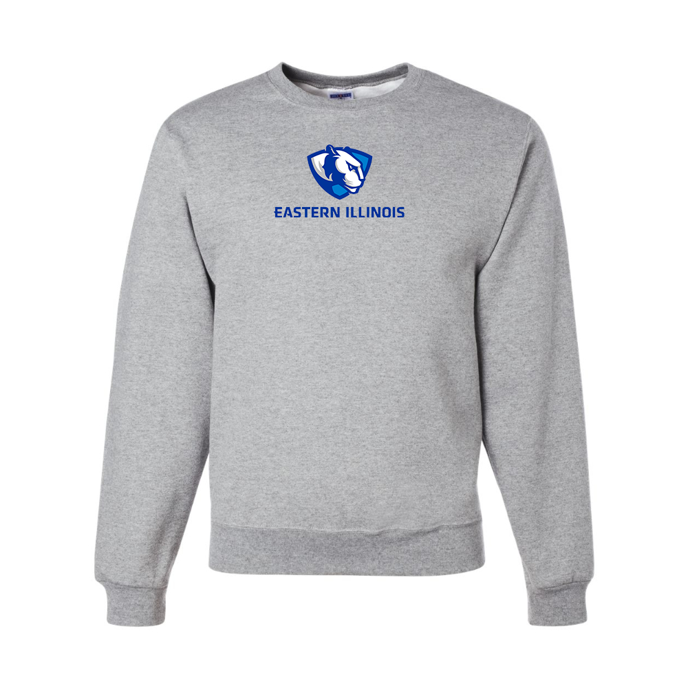 Men's Eastern Illinois Panthers JERZEES NuBlend Crewneck Sweatshirt