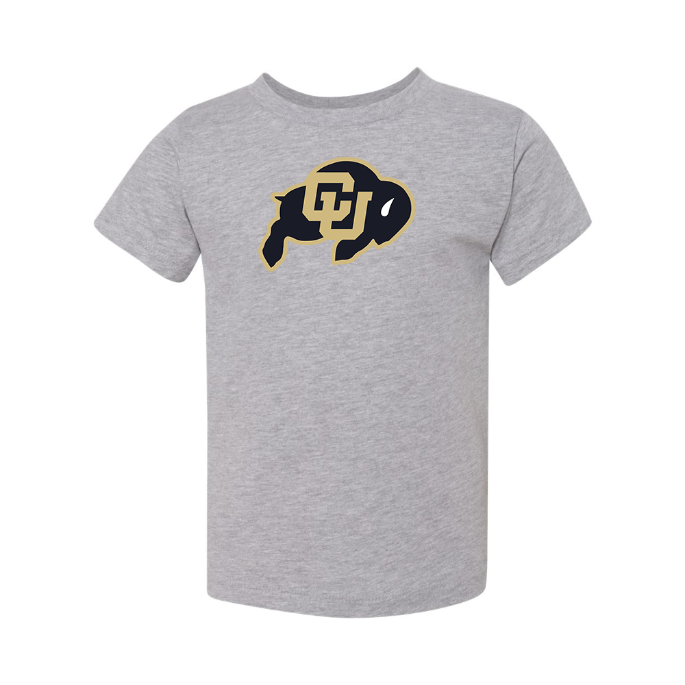 Colorado Buffaloes  BELLA  CANVAS Toddler Jersey Tee