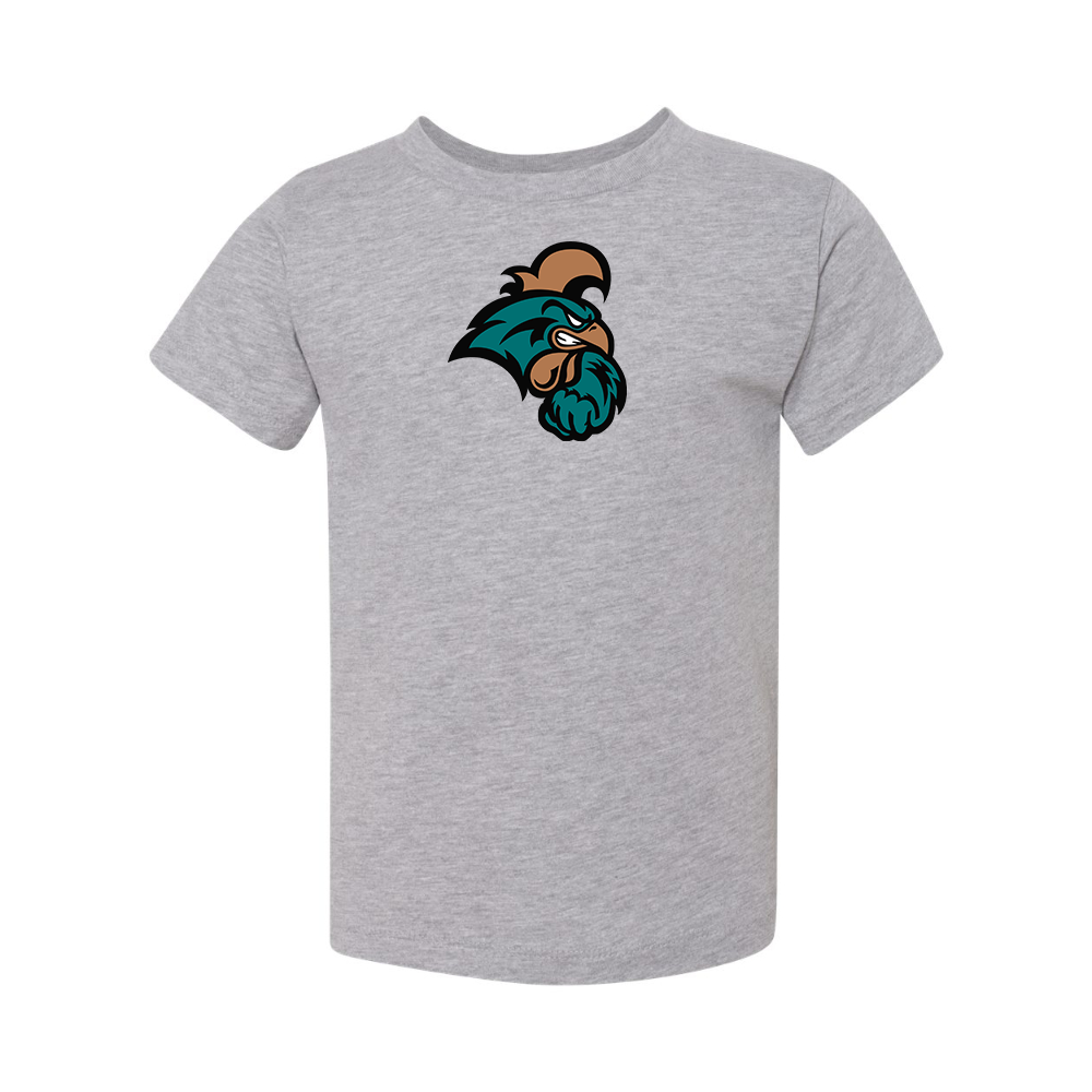 Coastal Carolina Chanticleers BELLA  CANVAS Toddler Jersey Tee