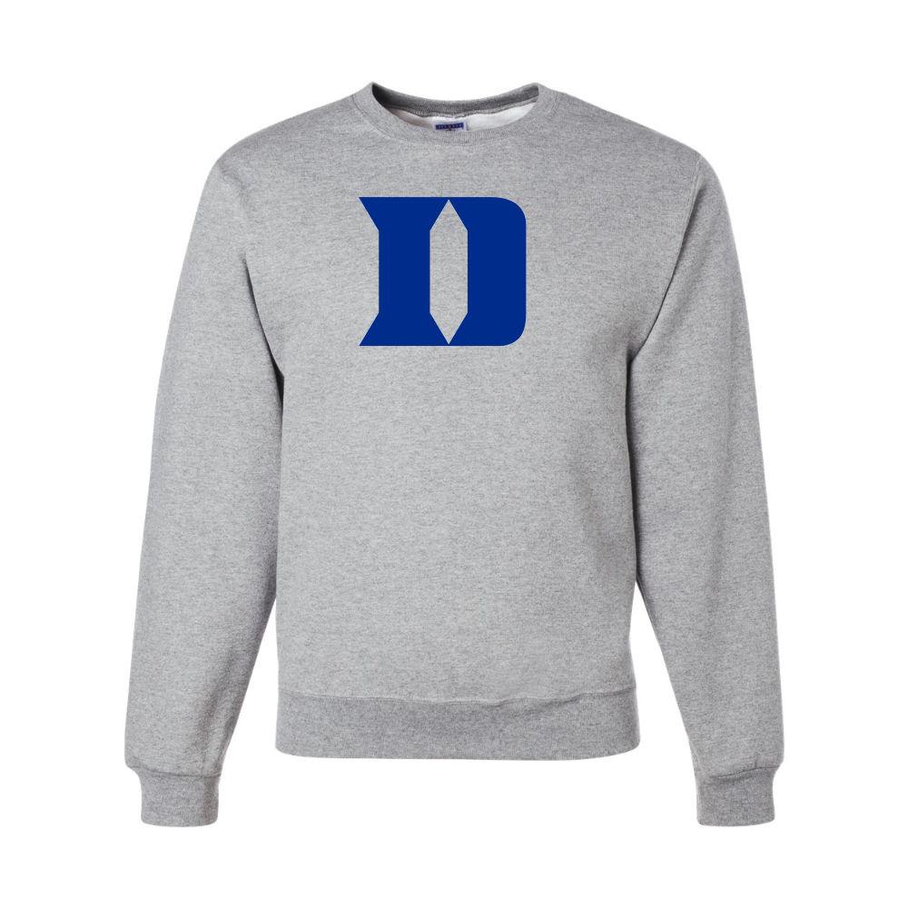 Men's  Duke Blue Devils JERZEES NuBlend Crewneck Sweatshirt