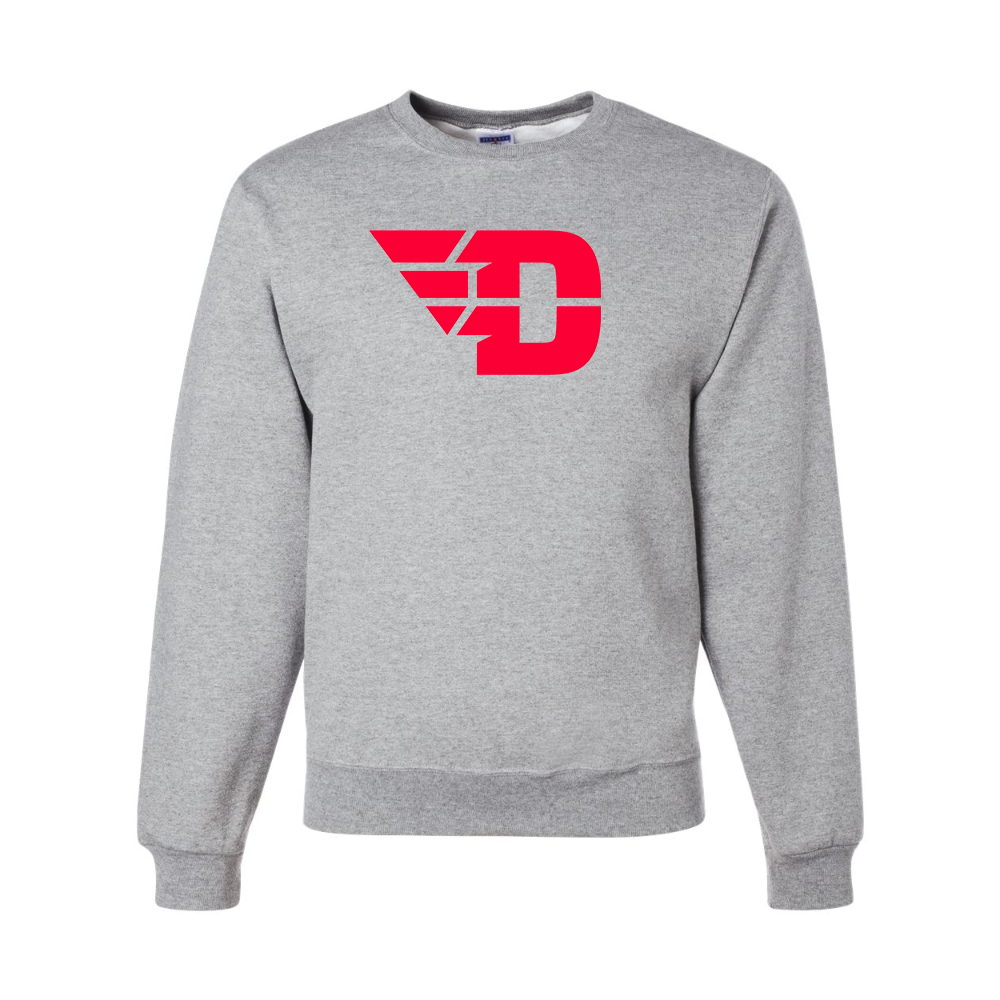 Men's Dayton Flyers JERZEES NuBlend Crewneck Sweatshirt