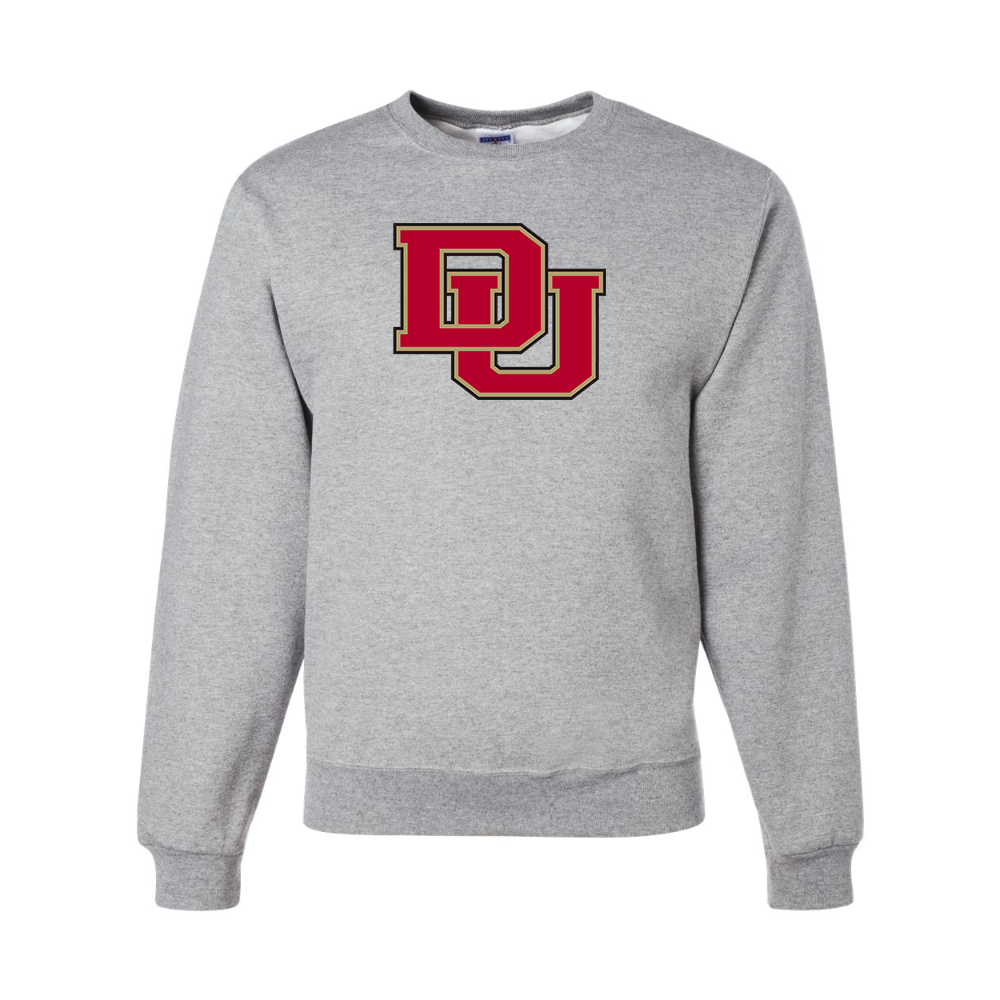Men's Denver Pioneers  JERZEES NuBlend Crewneck Sweatshirt