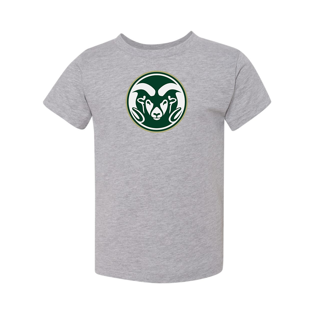 Colorado State Rams BELLA  CANVAS Toddler Jersey Tee