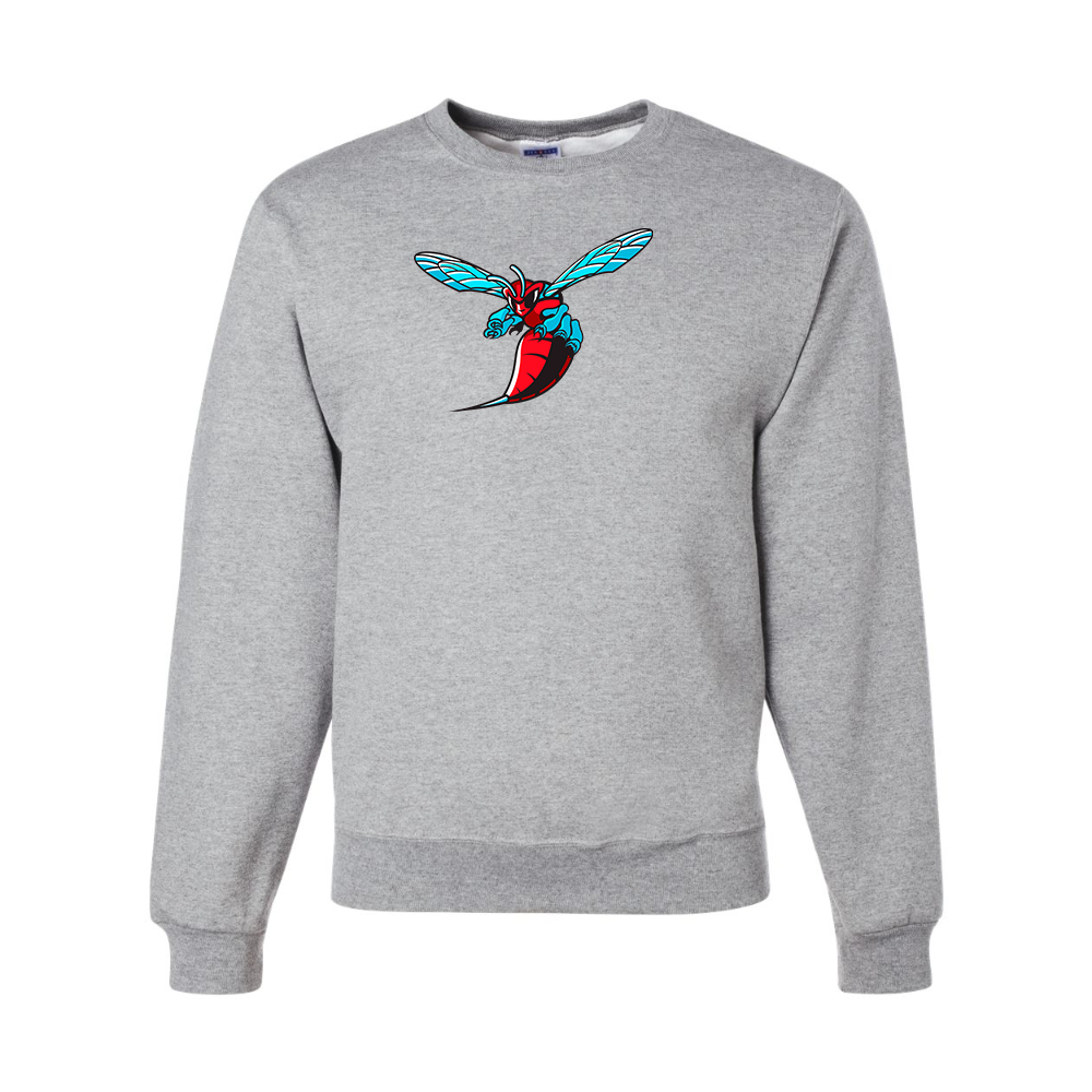 Men's Delaware State Hornets JERZEES NuBlend Crewneck Sweatshirt