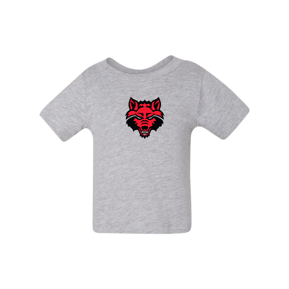 Arkansas State Red Wolves BELLA CANVAS Infant Jersey Tee
